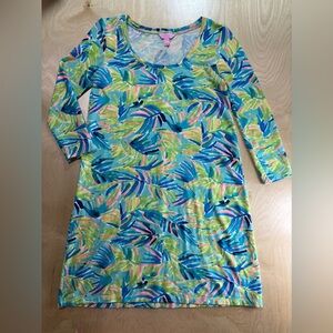 Lilly Pulitzer Pastel Tropical Print Top